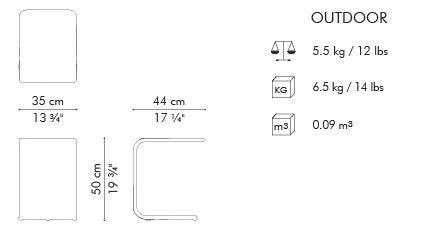 ARIA C-TABLE - Euro Living Furniture