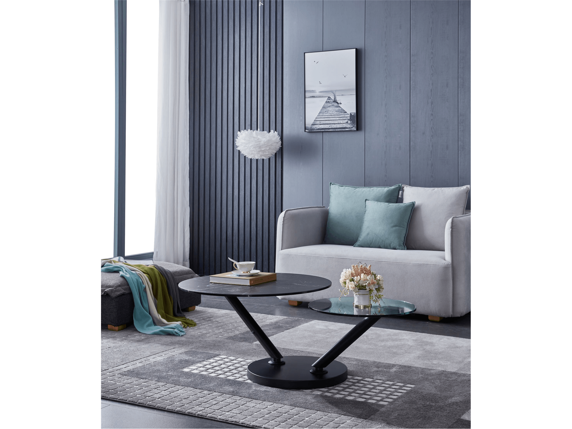 Sky Modern Coffee Table - Euro Living Furniture