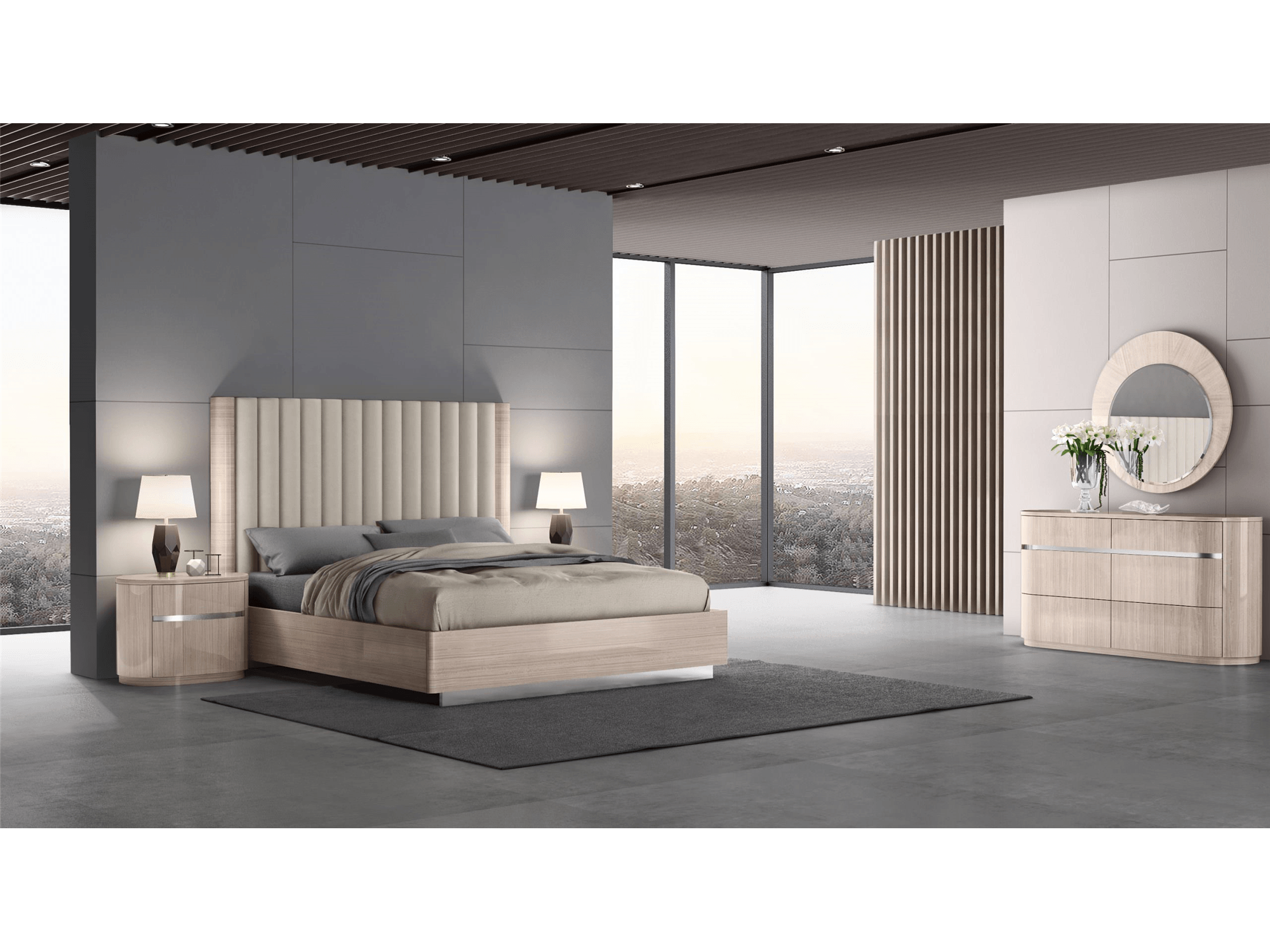 Dorothy Dresser Beige - Euro Living Furniture