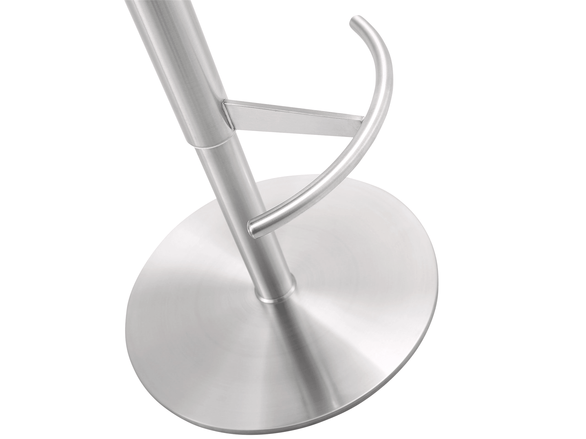 Carter Barstool Light Grey/Silver - Euro Living Furniture