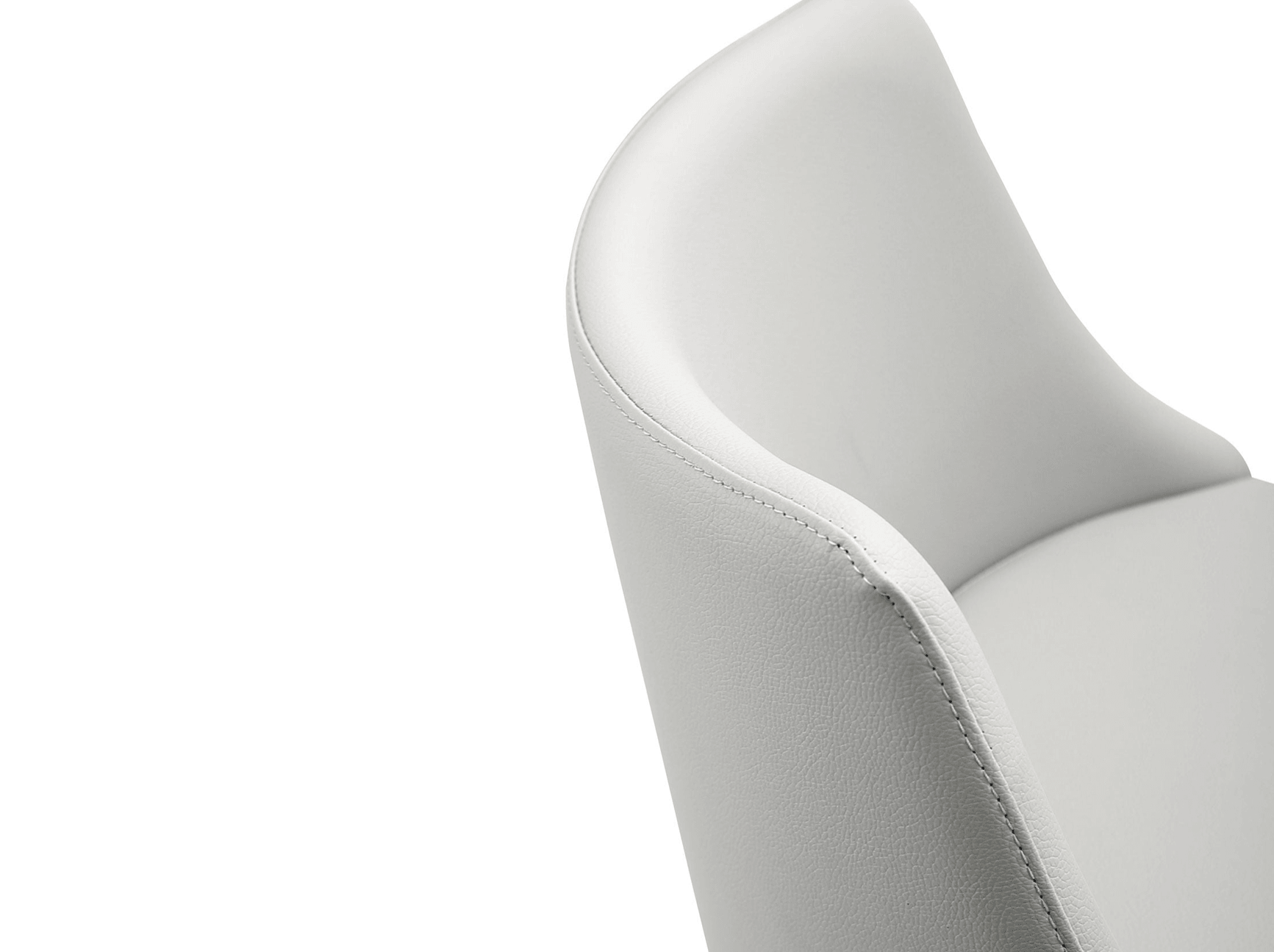 Carter Barstool Light Grey/Silver - Euro Living Furniture