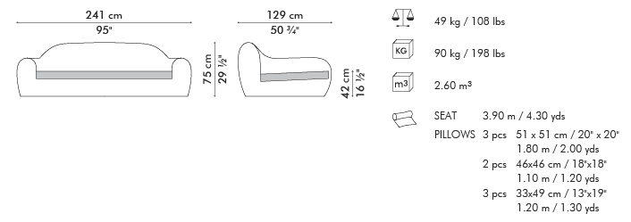 BALOU DAYBED - Euro Living Furniture