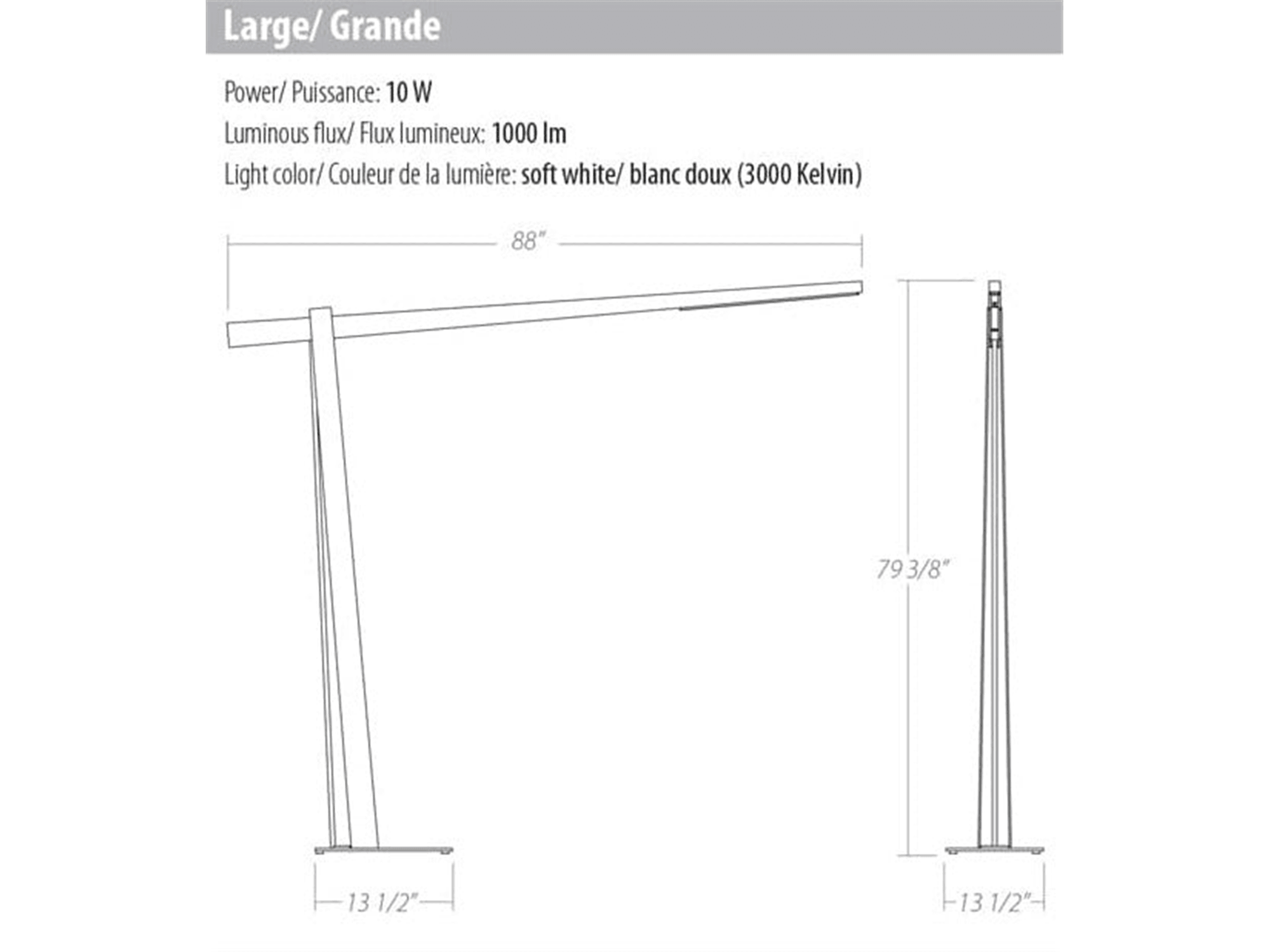 Pamina Large Lamp - Euro Living Furniture