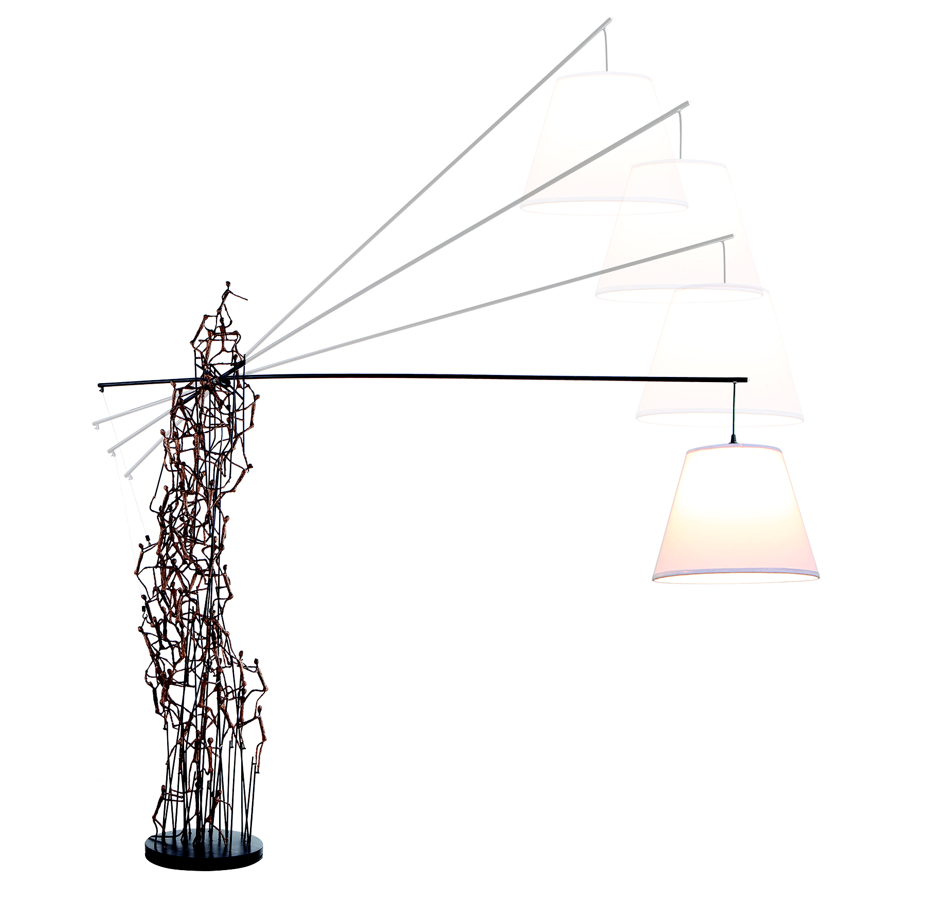 LITTLE PEOPLE BOOM TOWN FLOOR LAMP - Euro Living Furniture