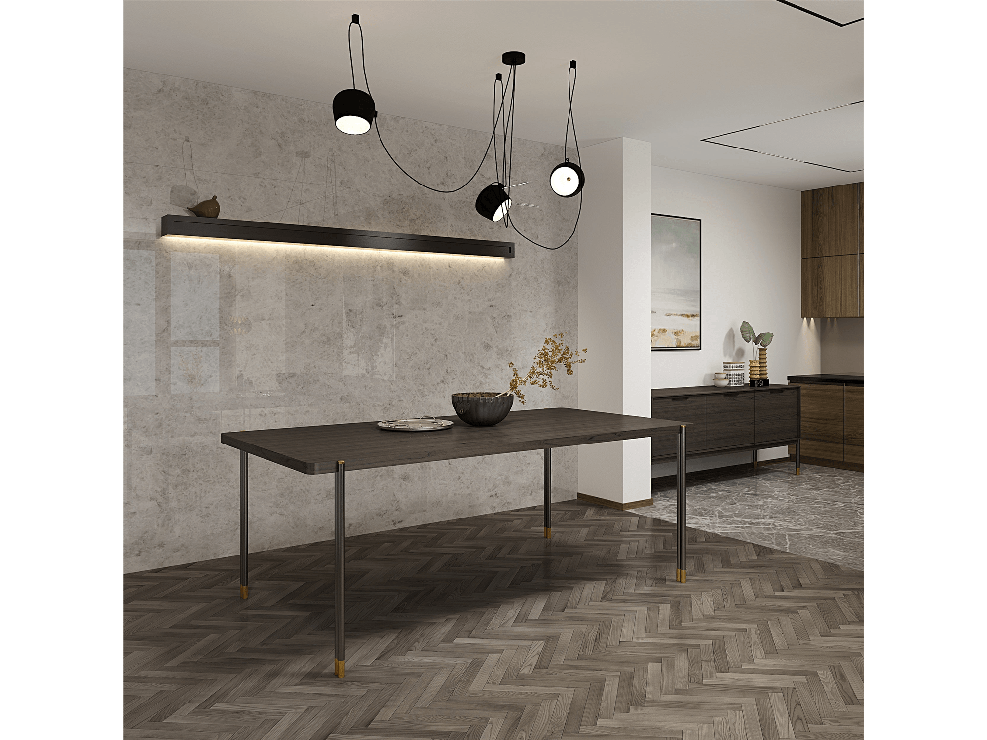 Bowen Dining Set - Euro Living Furniture