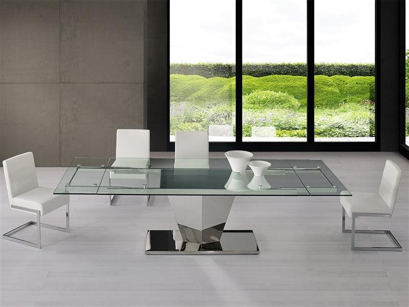 Diana Extendable Dining Table - Euro Living Furniture