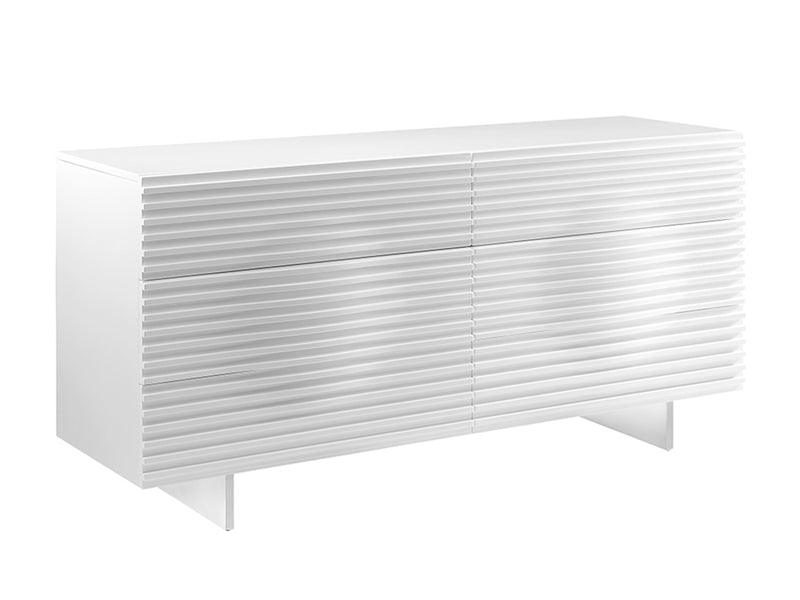 Luna White Dresser - Euro Living Furniture