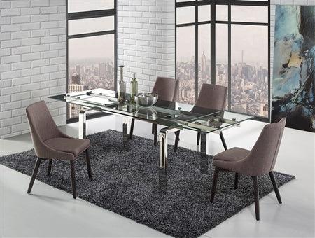 Claudia Extendable Dining Table - Euro Living Furniture