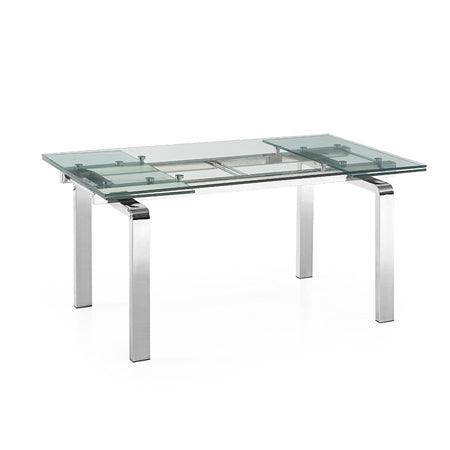 Claudia Extendable Dining Table - Euro Living Furniture