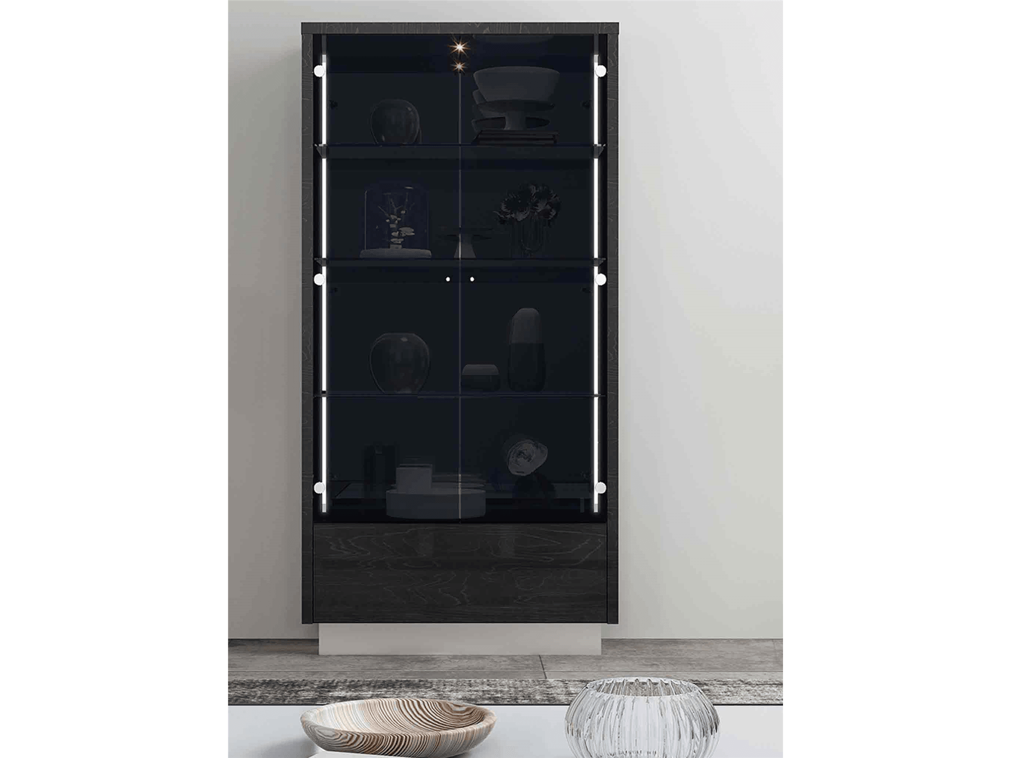 Sherlyn Vitrine - Euro Living Furniture