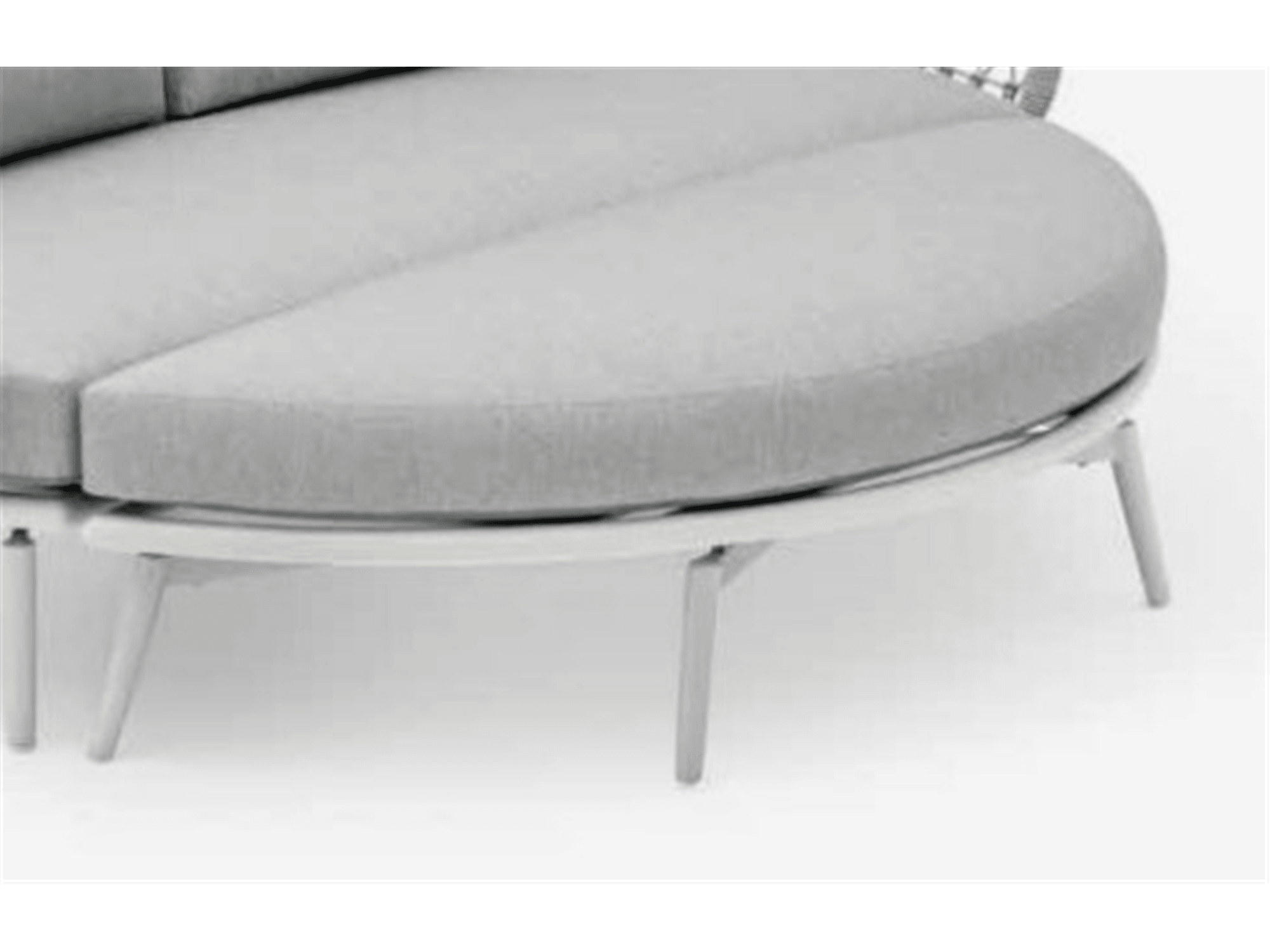 Alexandra Sofa Ottoman - Euro Living Furniture