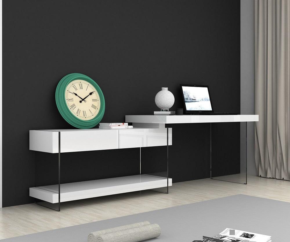 Float Modern Desk - Euro Living Furniture