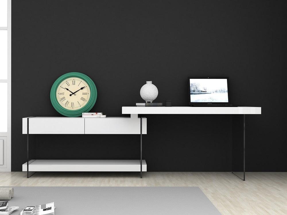 Float Modern Desk - Euro Living Furniture