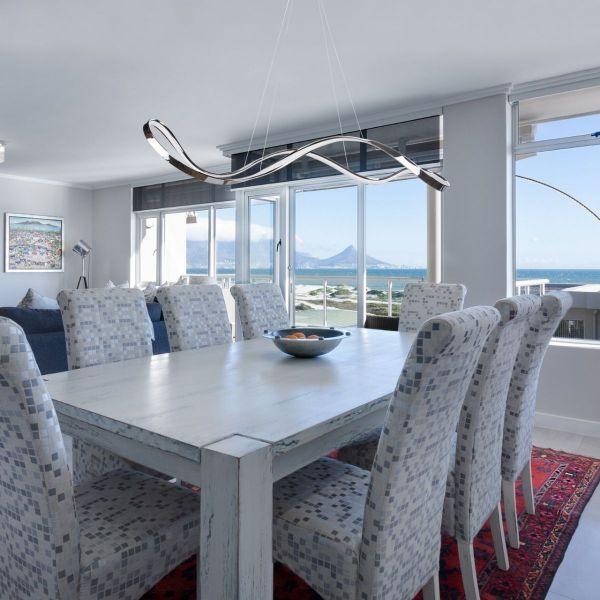 Xander LED Chandelier // Chrome Finish - Euro Living Furniture
