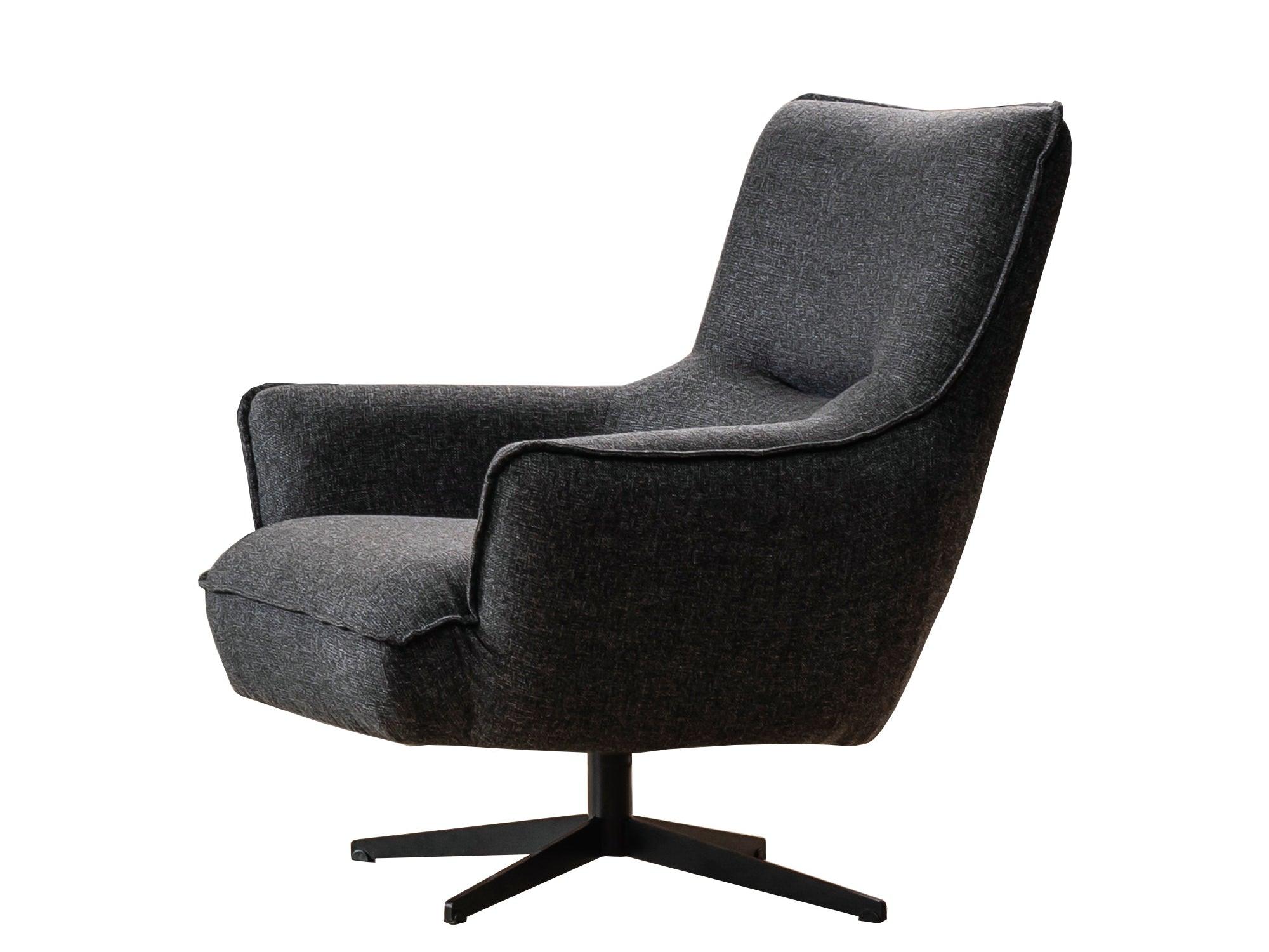 Forrest Swivel Chair Dary Grey - Euro Living Furniture
