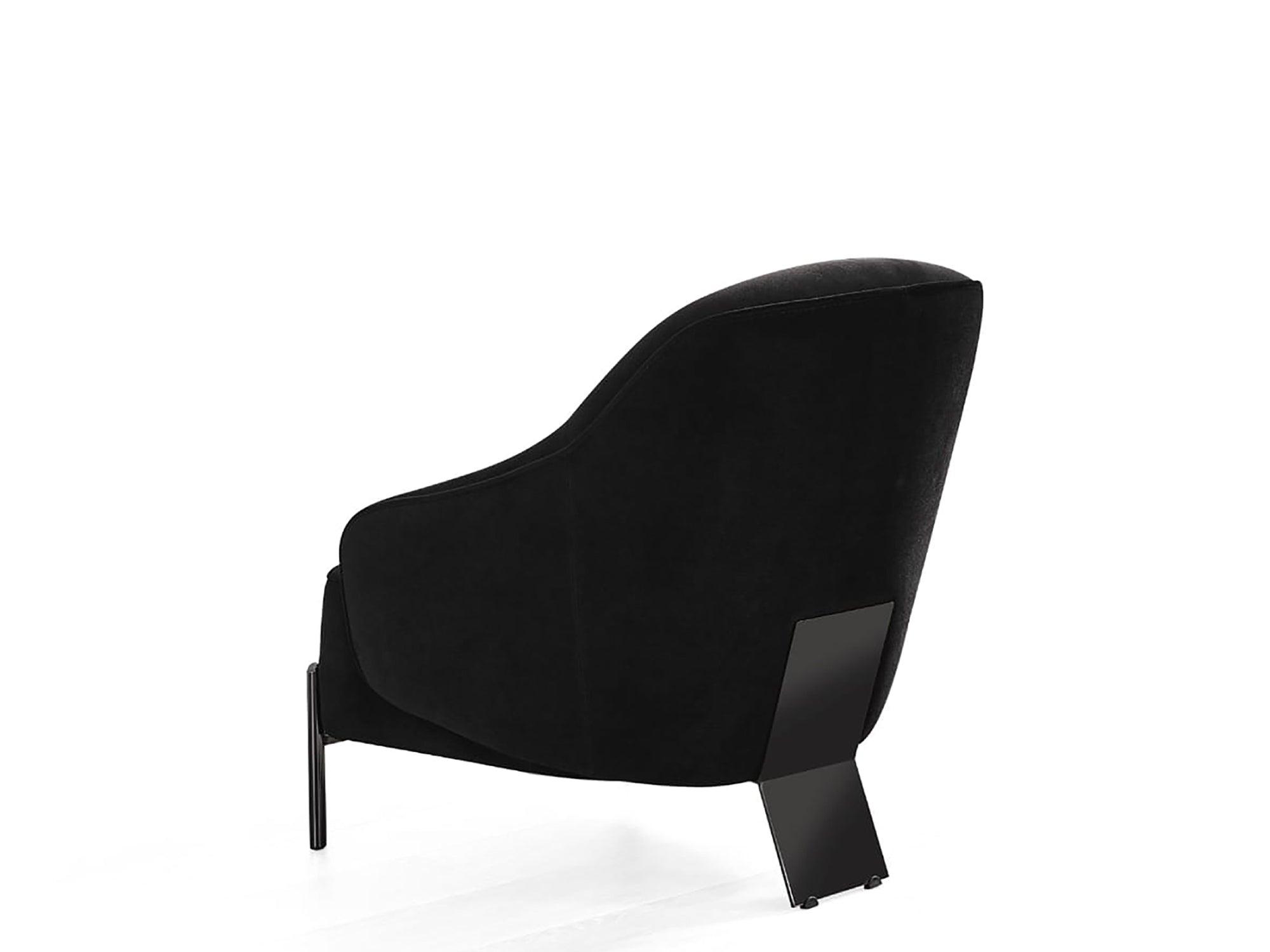 Salena Accent Armchair Black - Euro Living Furniture