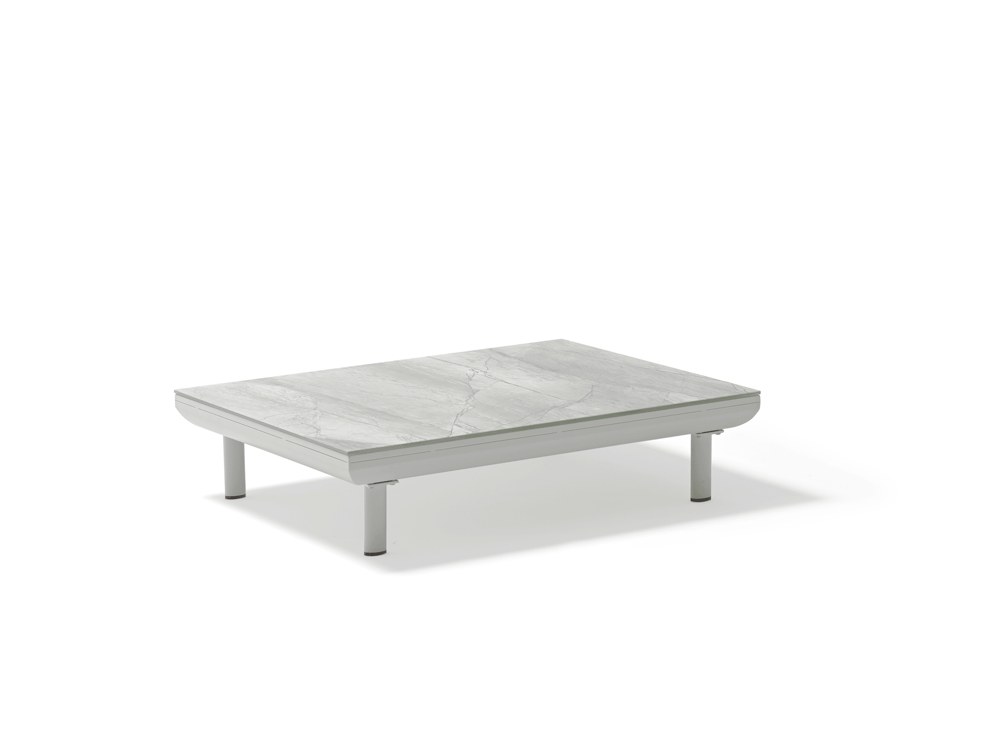 Amberly Outdoor Coffee Table in Light Grey - Euro Living Furniture