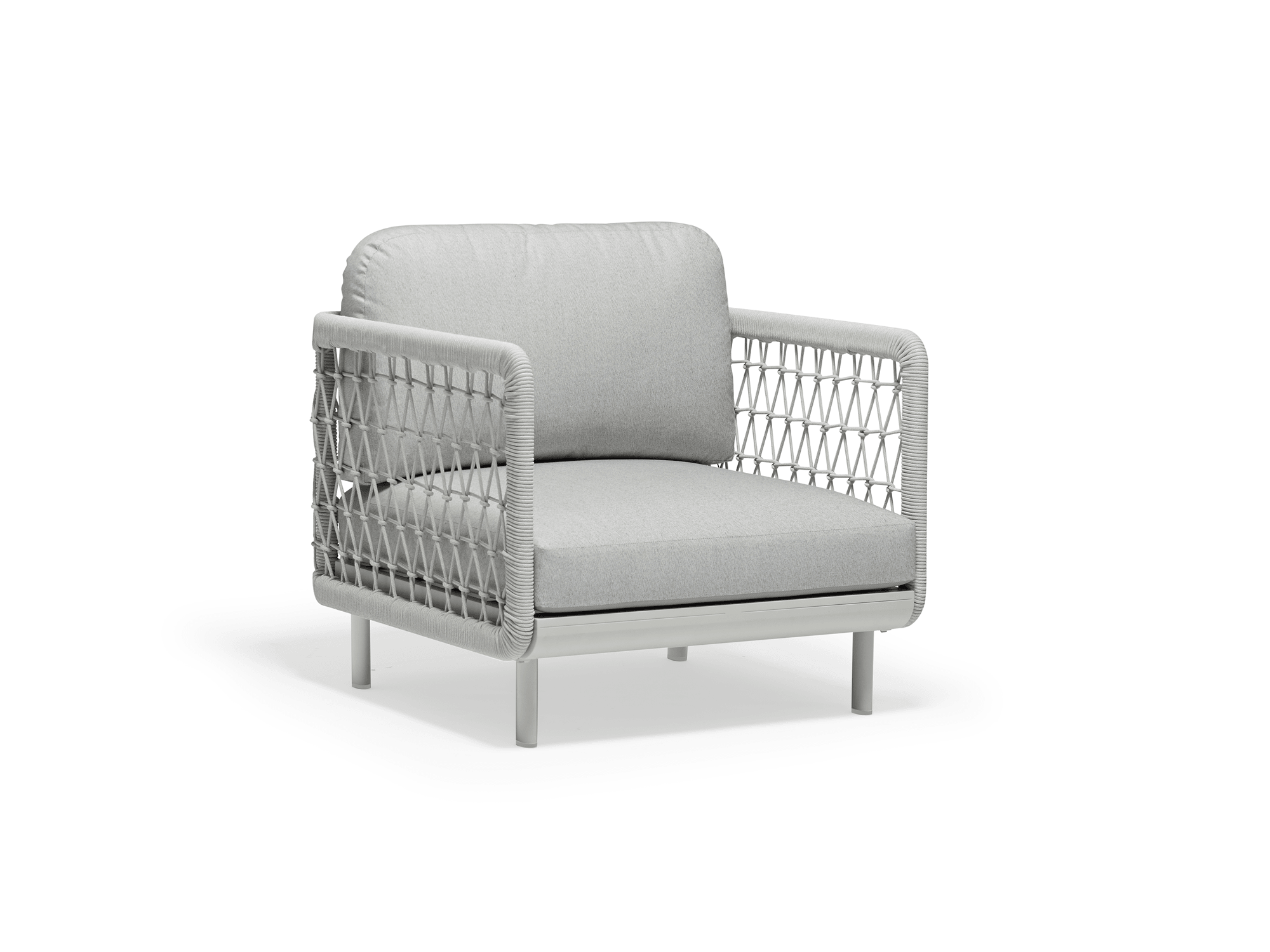 Amberly Armchair in Light Grey - Euro Living Furniture
