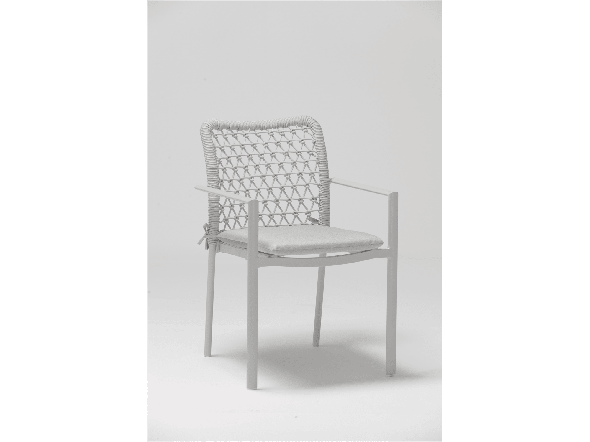 Amberly Dining Chair in Light Grey - Euro Living Furniture