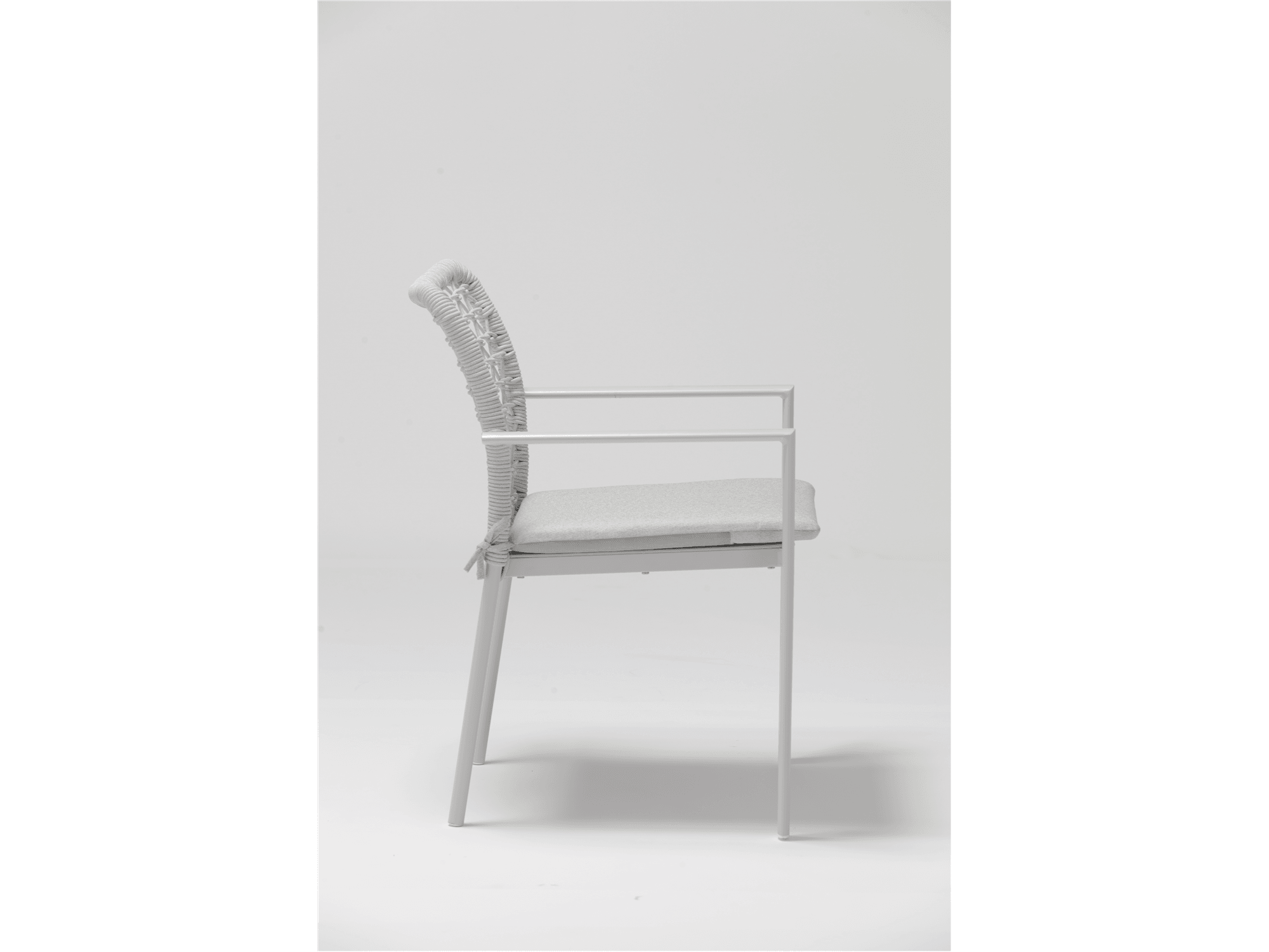 Amberly Dining Chair in Light Grey - Euro Living Furniture