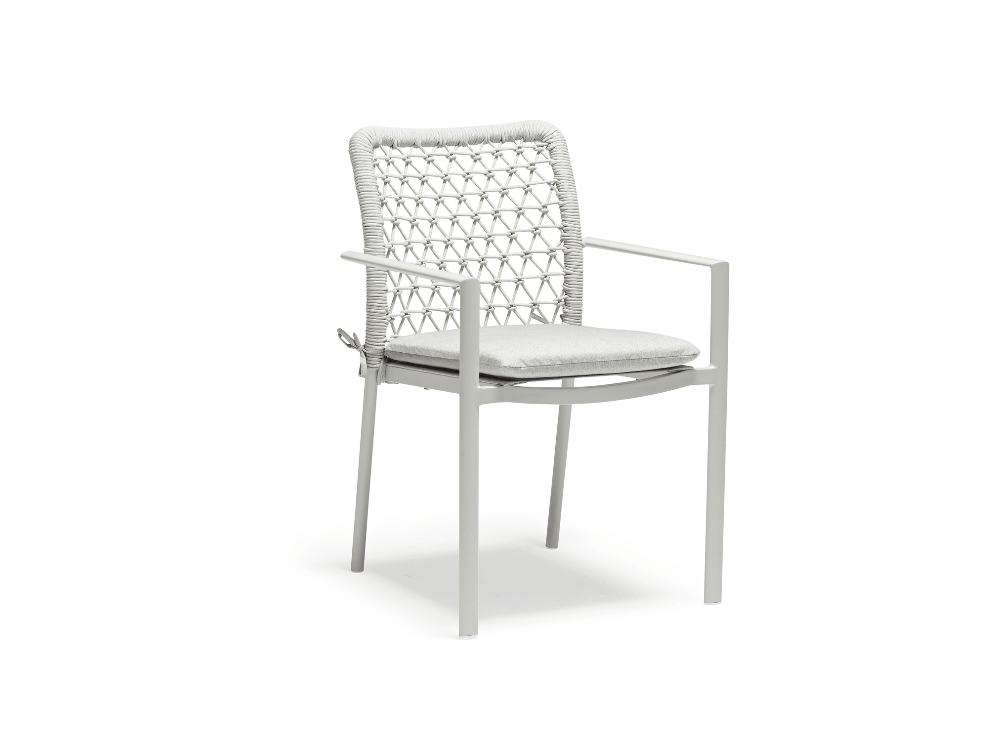 Amberly Dining Chair in Light Grey - Euro Living Furniture