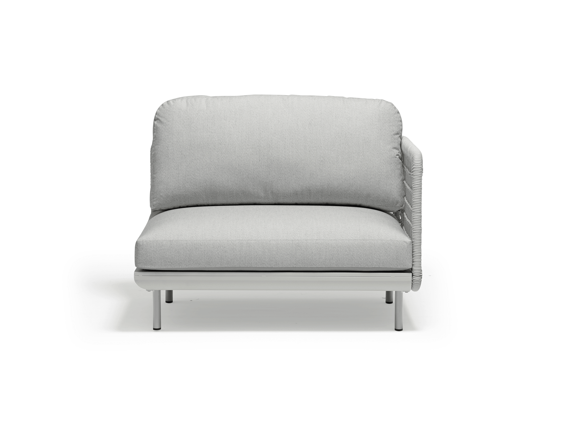 Amberly Chair In Light Grey - Euro Living Furniture