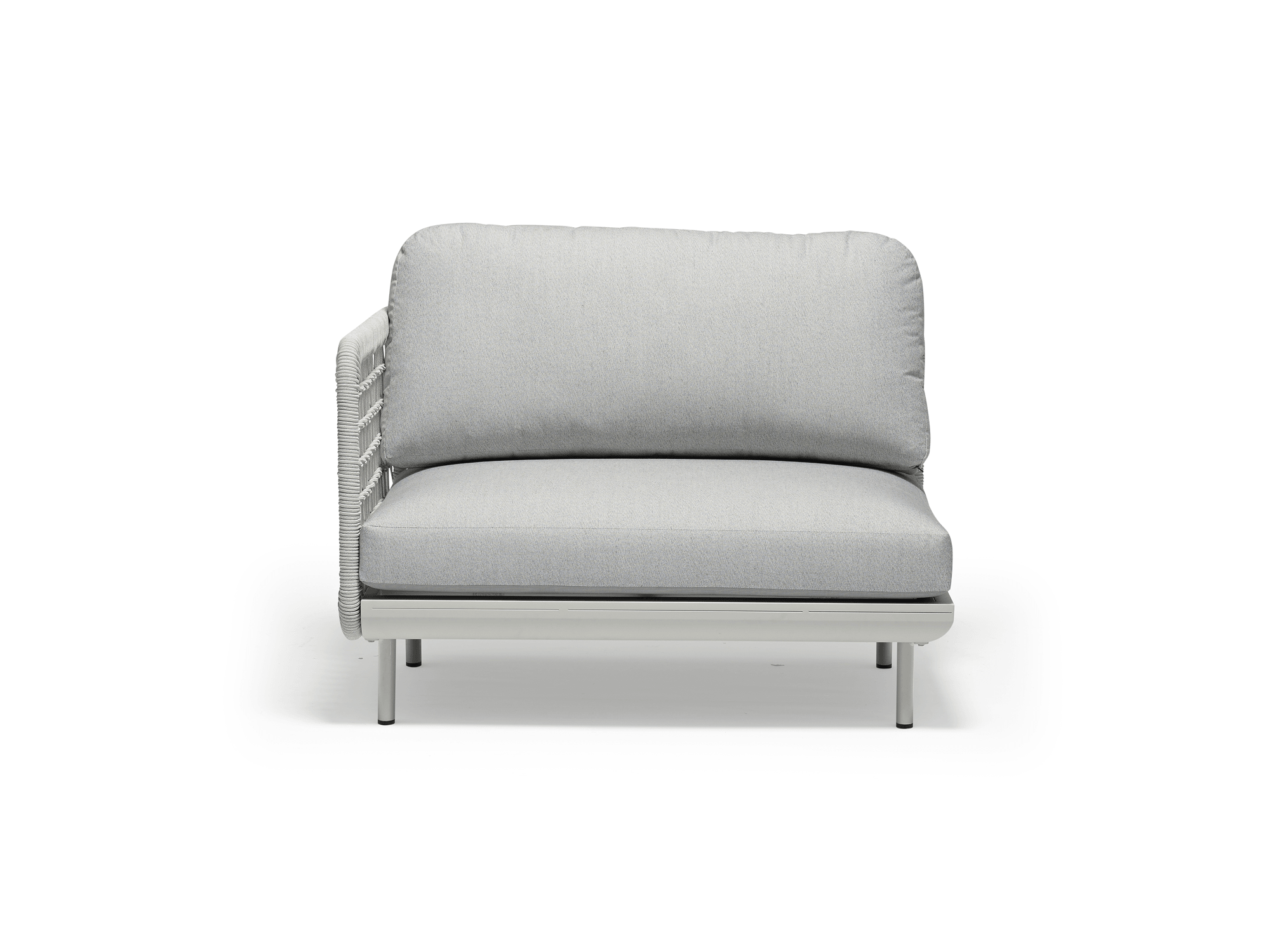Amberly Chair In Light Grey - Euro Living Furniture