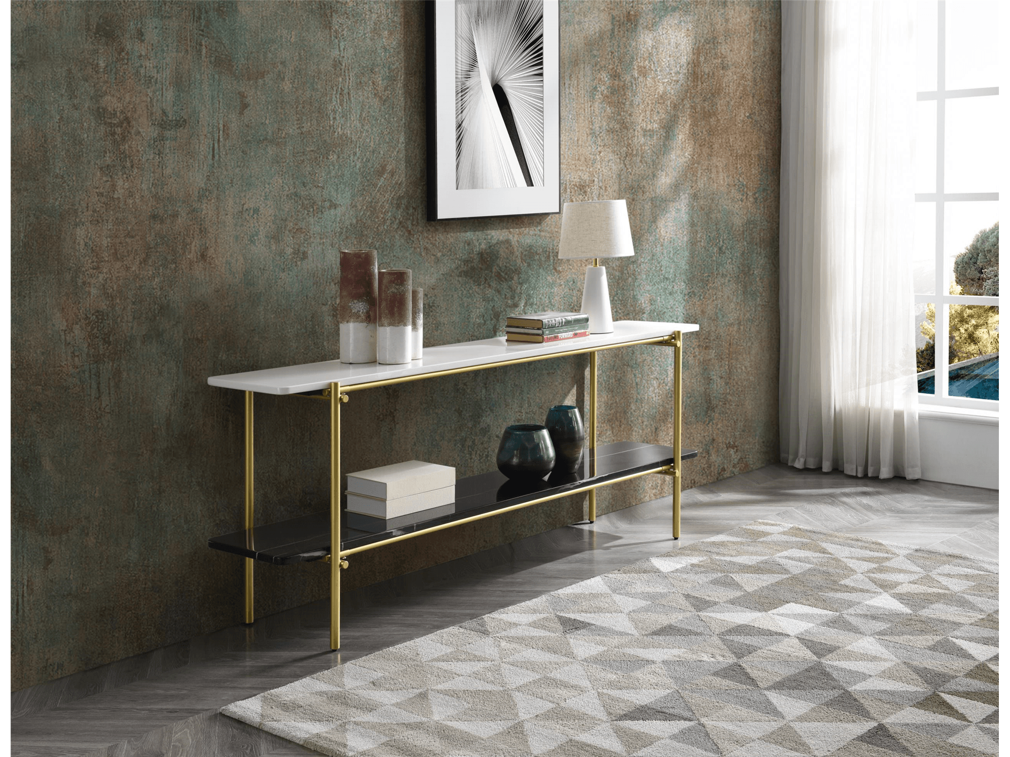 Ember Console - Euro Living Furniture