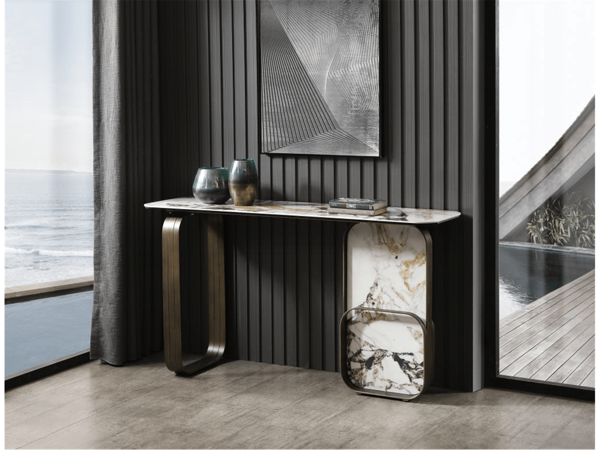 Shelia Console - Euro Living Furniture