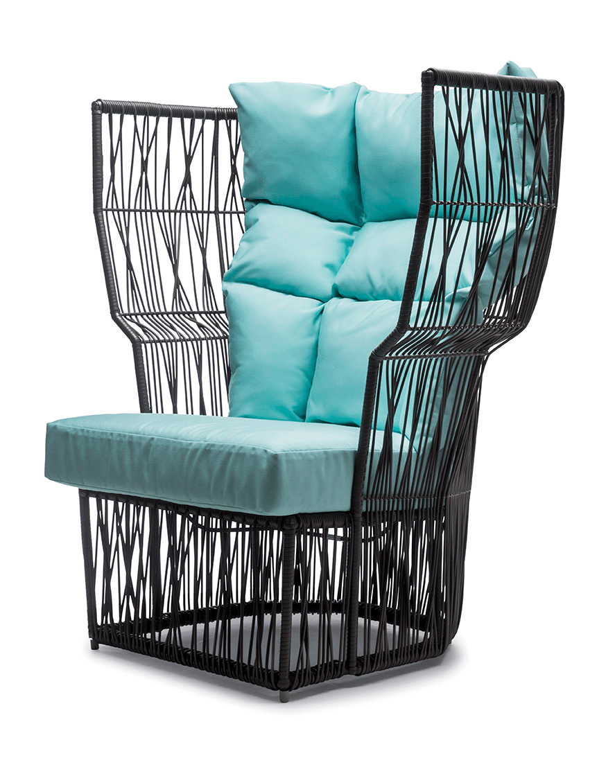 CALYX EASY ARMCHAIR HIGH BACK - Euro Living Furniture