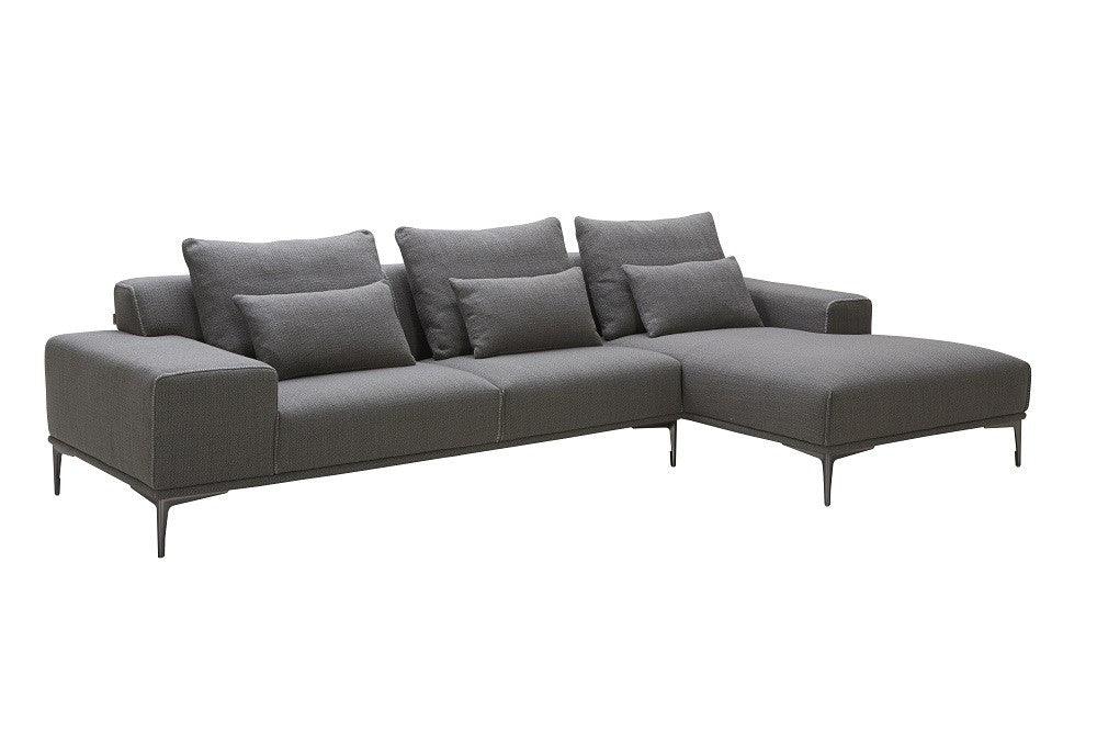 Colette Fabric Sectional - Euro Living Furniture