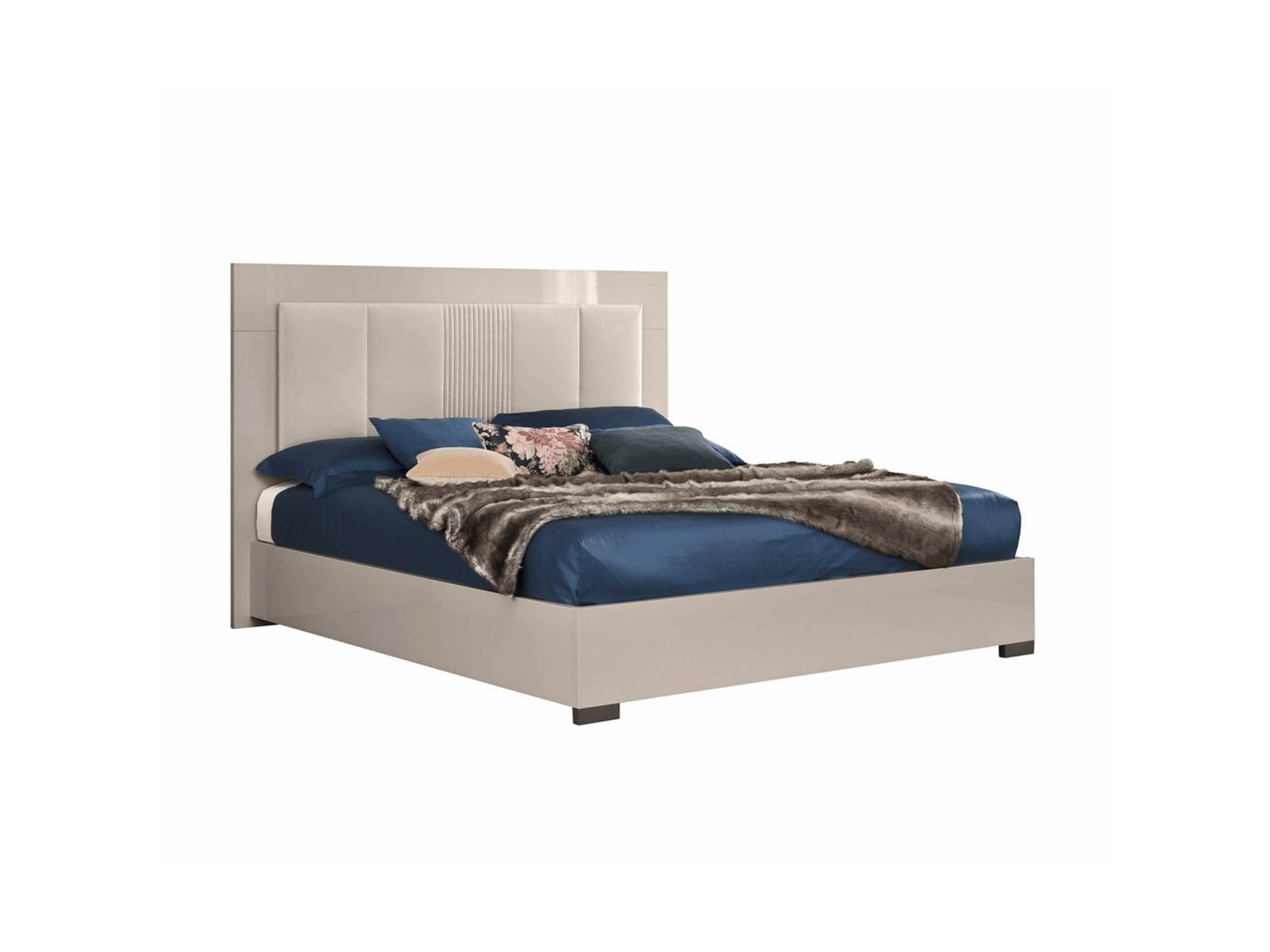Clara Bed King Size Without LED - Euro Living Furniture