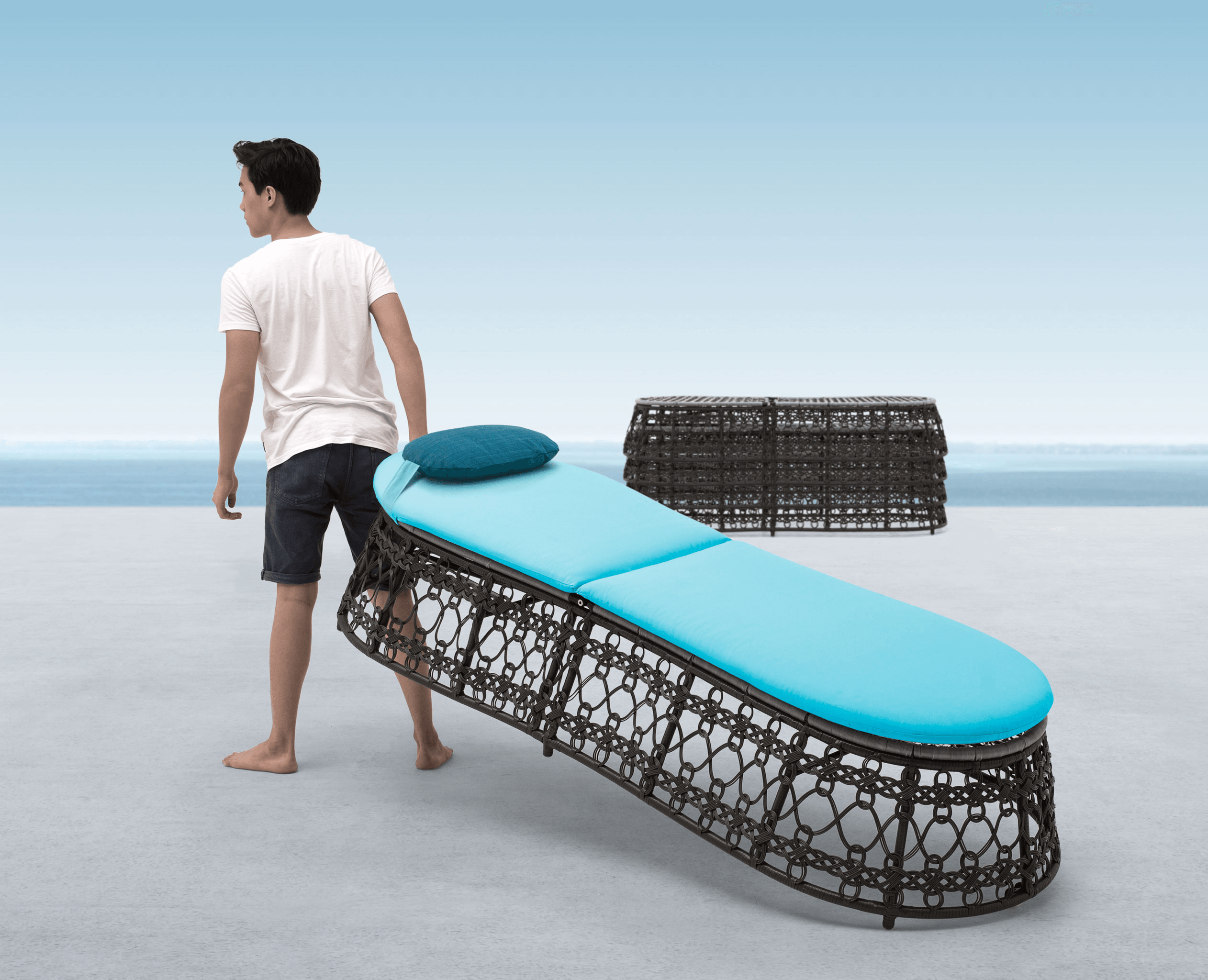 CONTESSA CHAISE LOUNGE - Euro Living Furniture