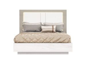 Daisy Bed Queen White - Euro Living Furniture