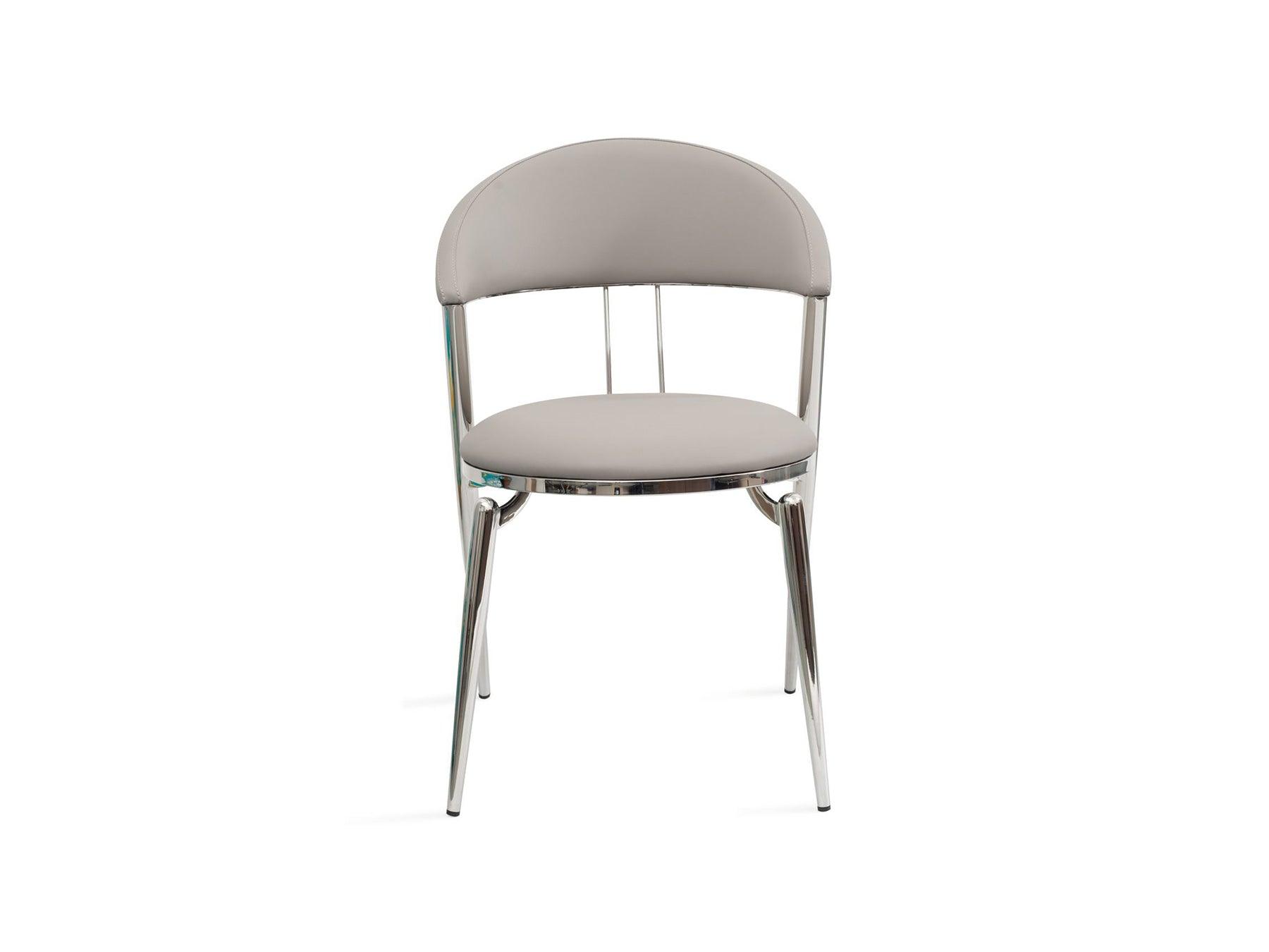 Harlan Dining Chair Grey - Euro Living Furniture