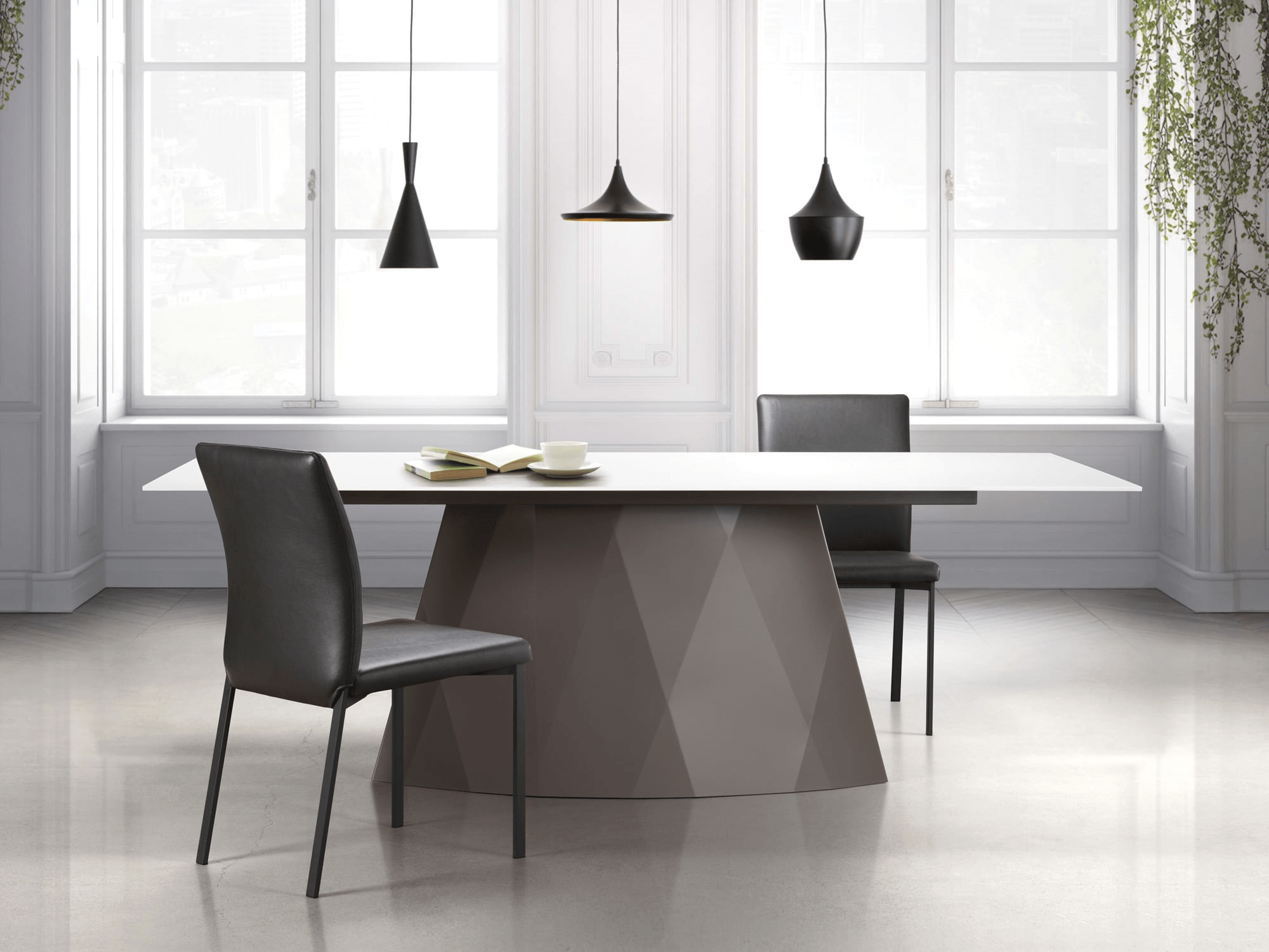Crystala Dining Table - Euro Living Furniture
