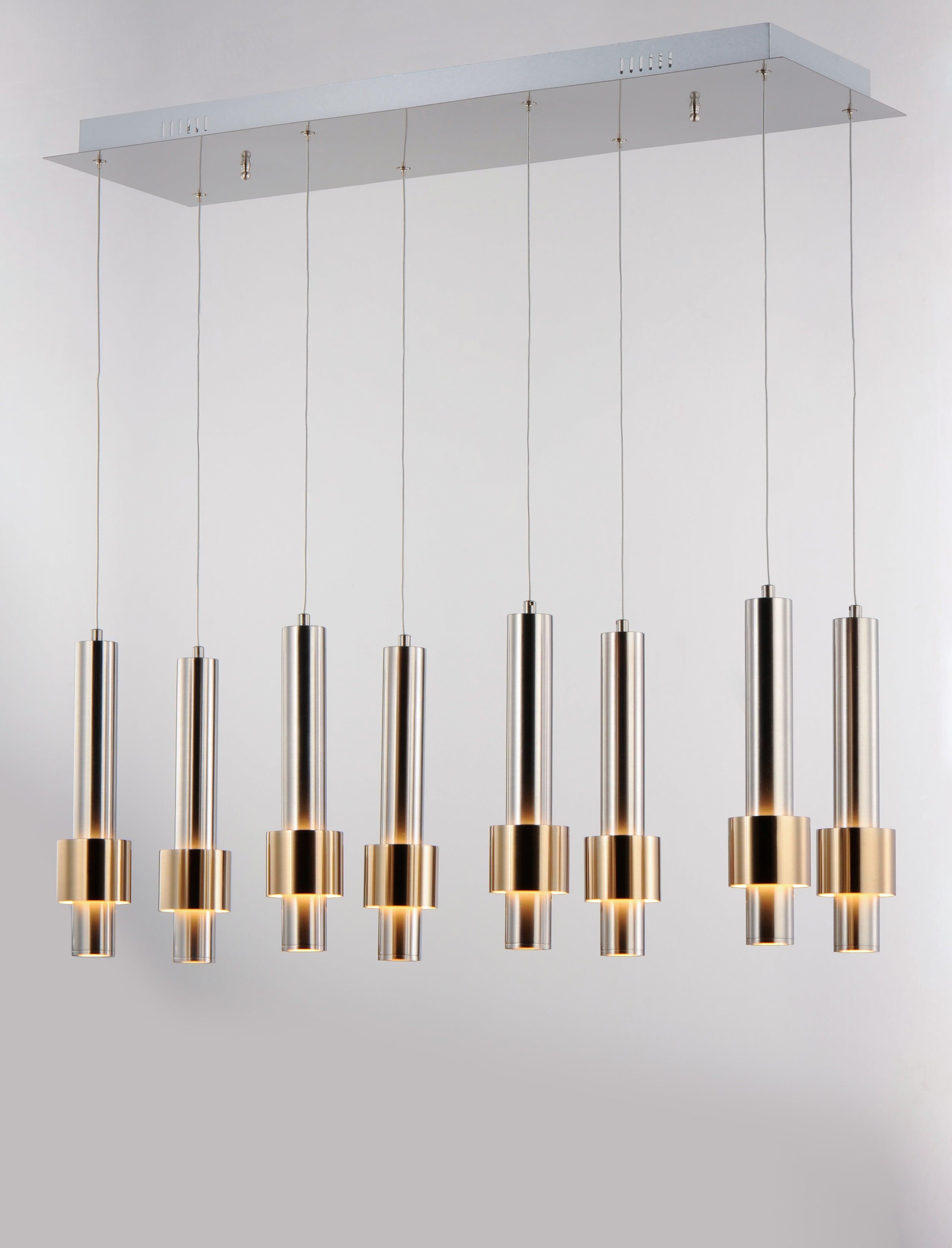RIVER 8-LIGHT LED PENDANT - Euro Living Furniture