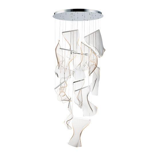 RITZ 14-LIGHT LED PENDANT - Euro Living Furniture