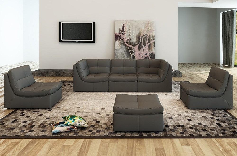 Lego sectional 6pc - Euro Living Furniture