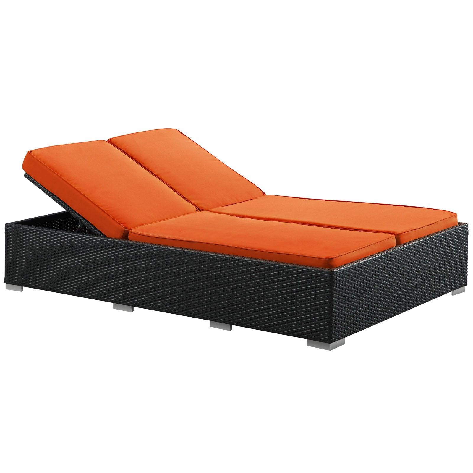 EVINCE OUTDOOR PATIO CHAISE - Euro Living Furniture