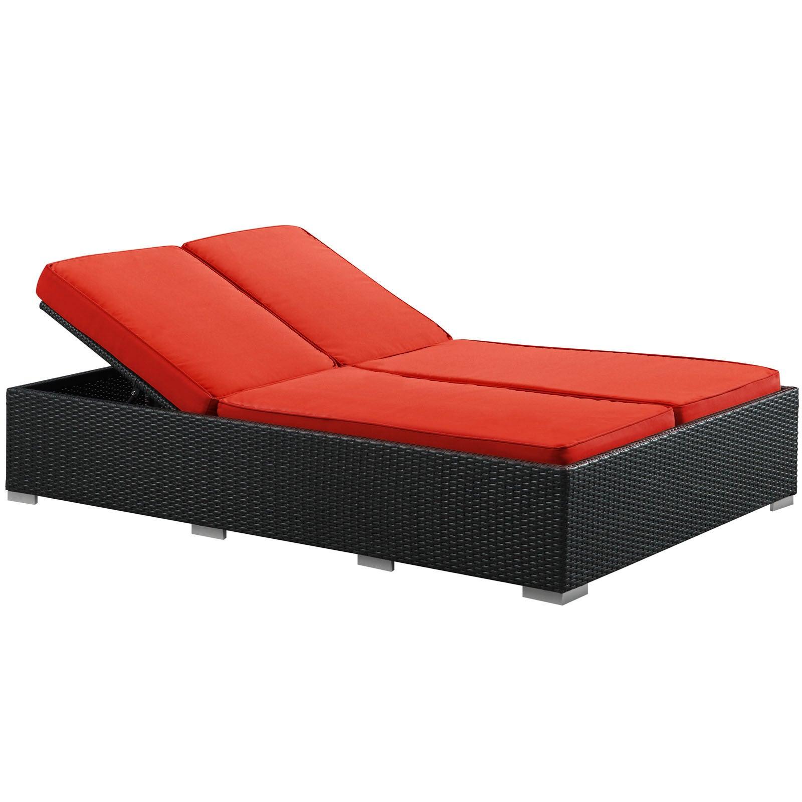 EVINCE OUTDOOR PATIO CHAISE - Euro Living Furniture