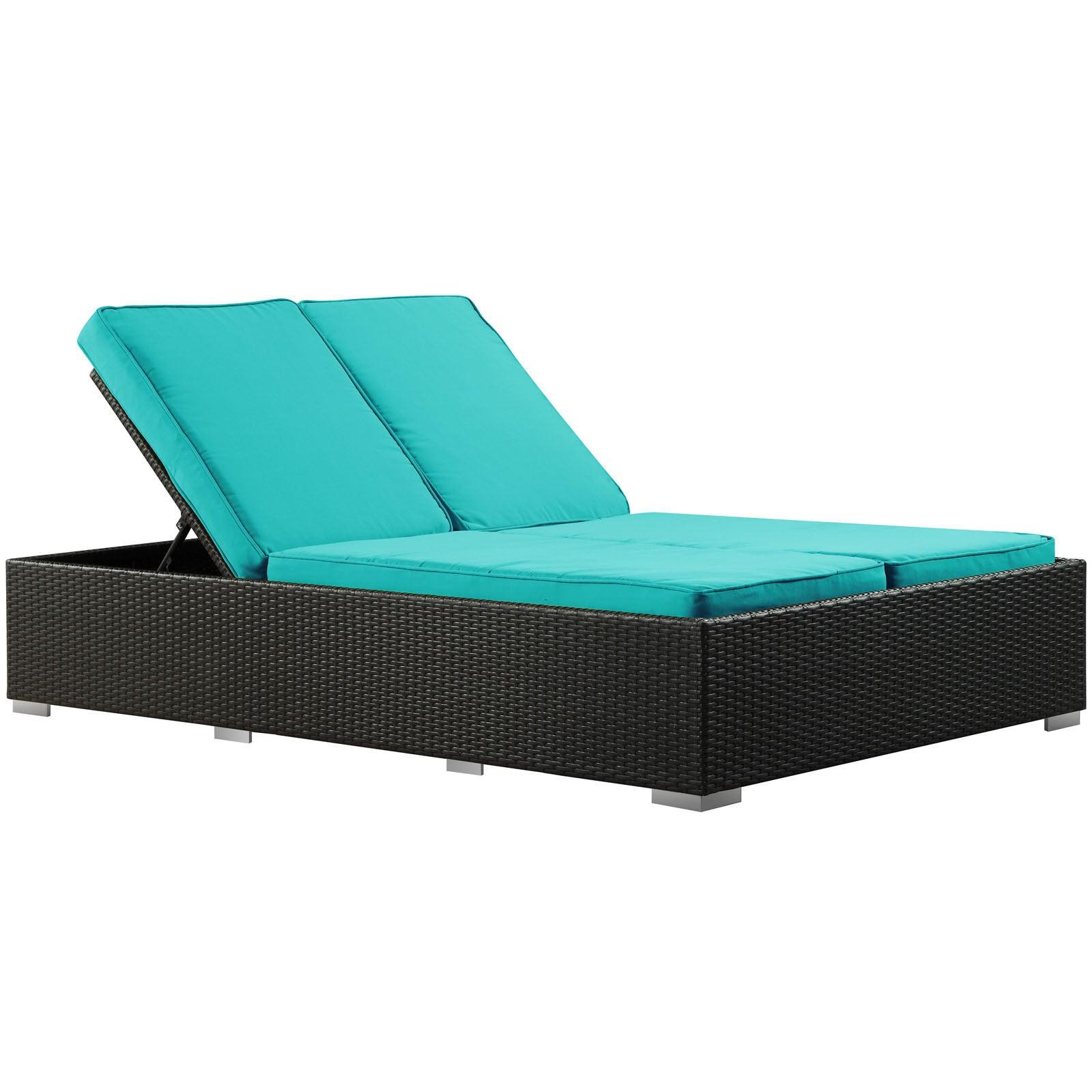 EVINCE OUTDOOR PATIO CHAISE - Euro Living Furniture