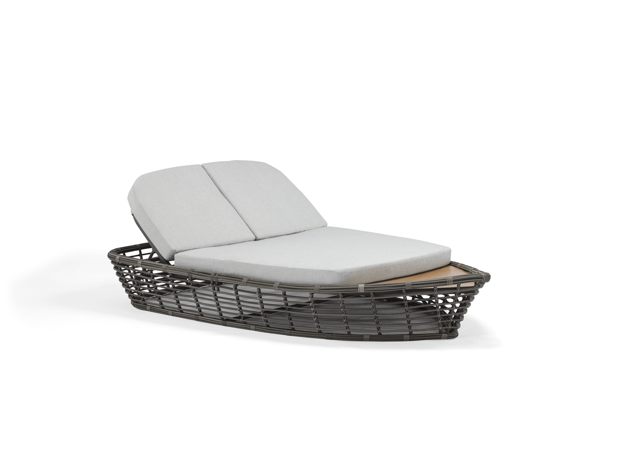 Hyeon Boat Double lounger - Euro Living Furniture