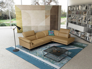 Eder Leather Sectional - Euro Living Furniture