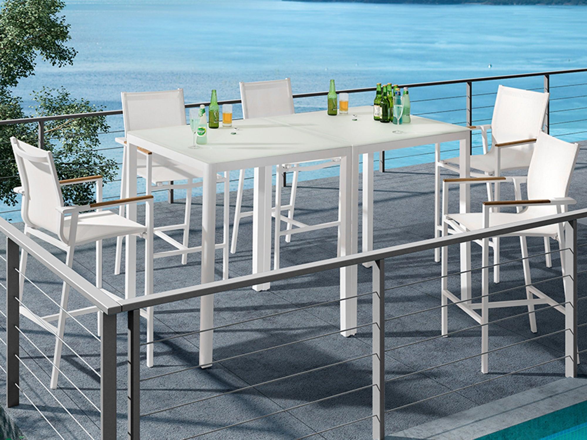 Bella Outdoor Barstool - Euro Living Furniture