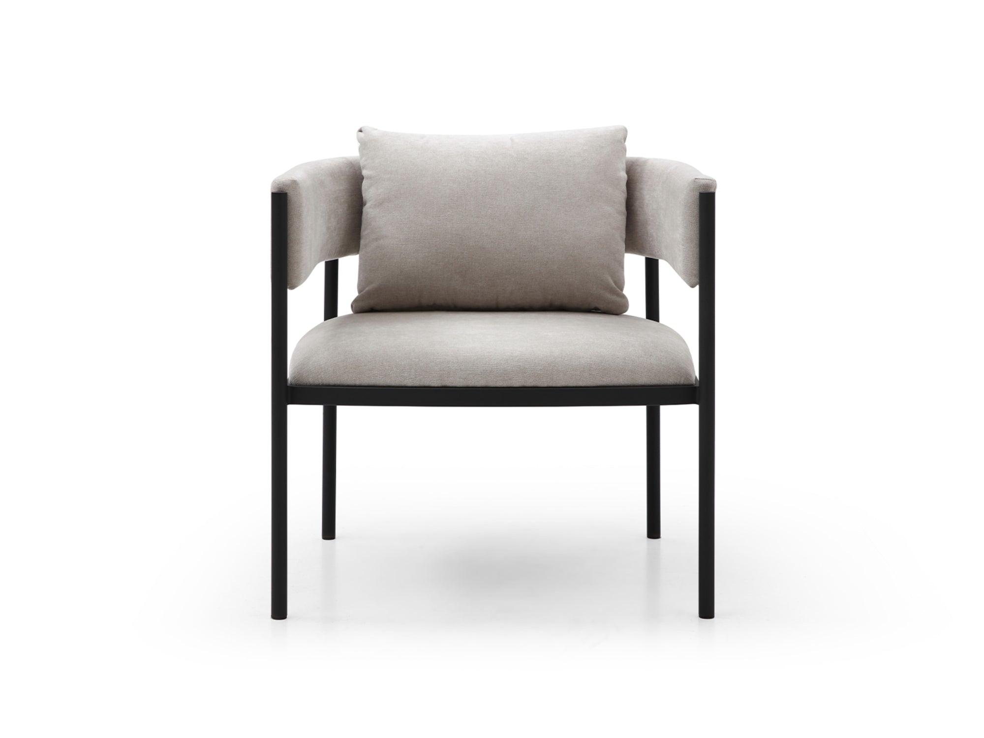 Sonnie Accent Chair Beige - Euro Living Furniture