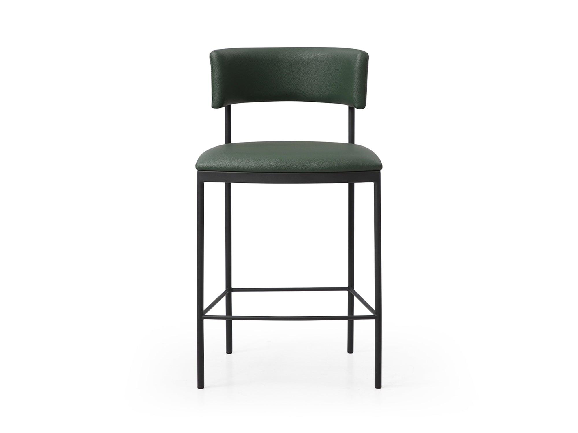 Hightower Counter Stool Green - Euro Living Furniture
