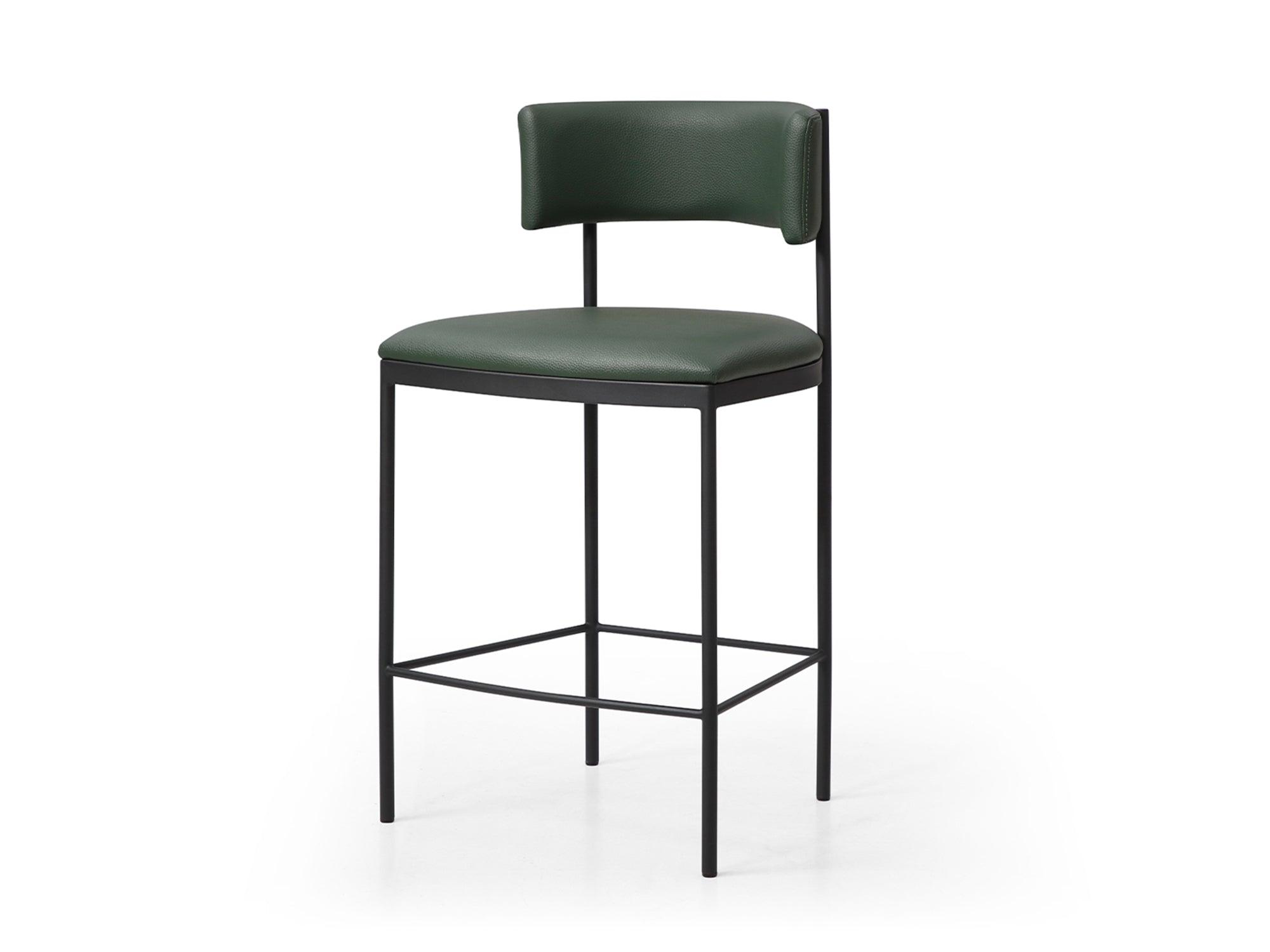 Hightower Counter Stool Green - Euro Living Furniture