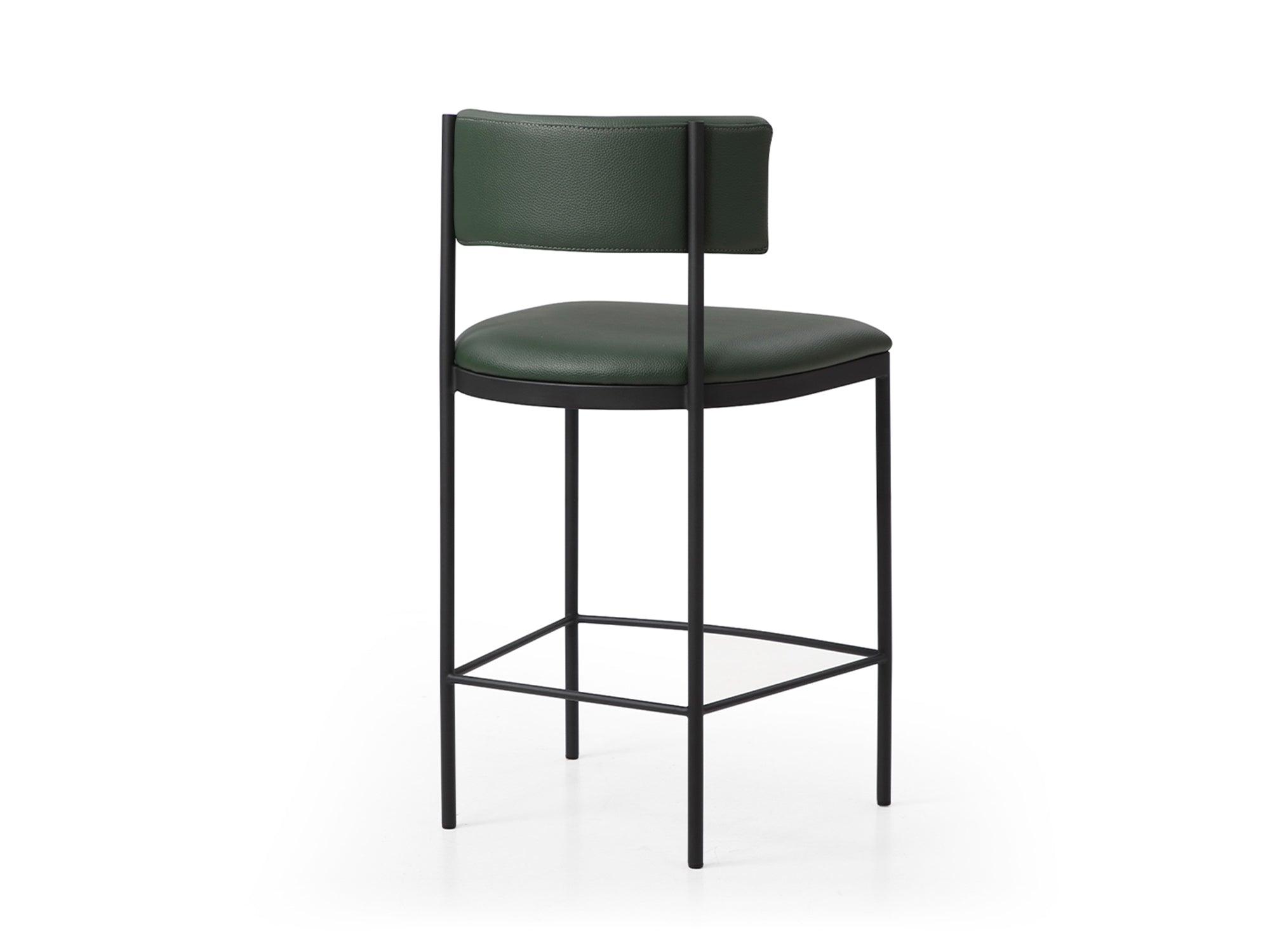 Hightower Counter Stool Green - Euro Living Furniture