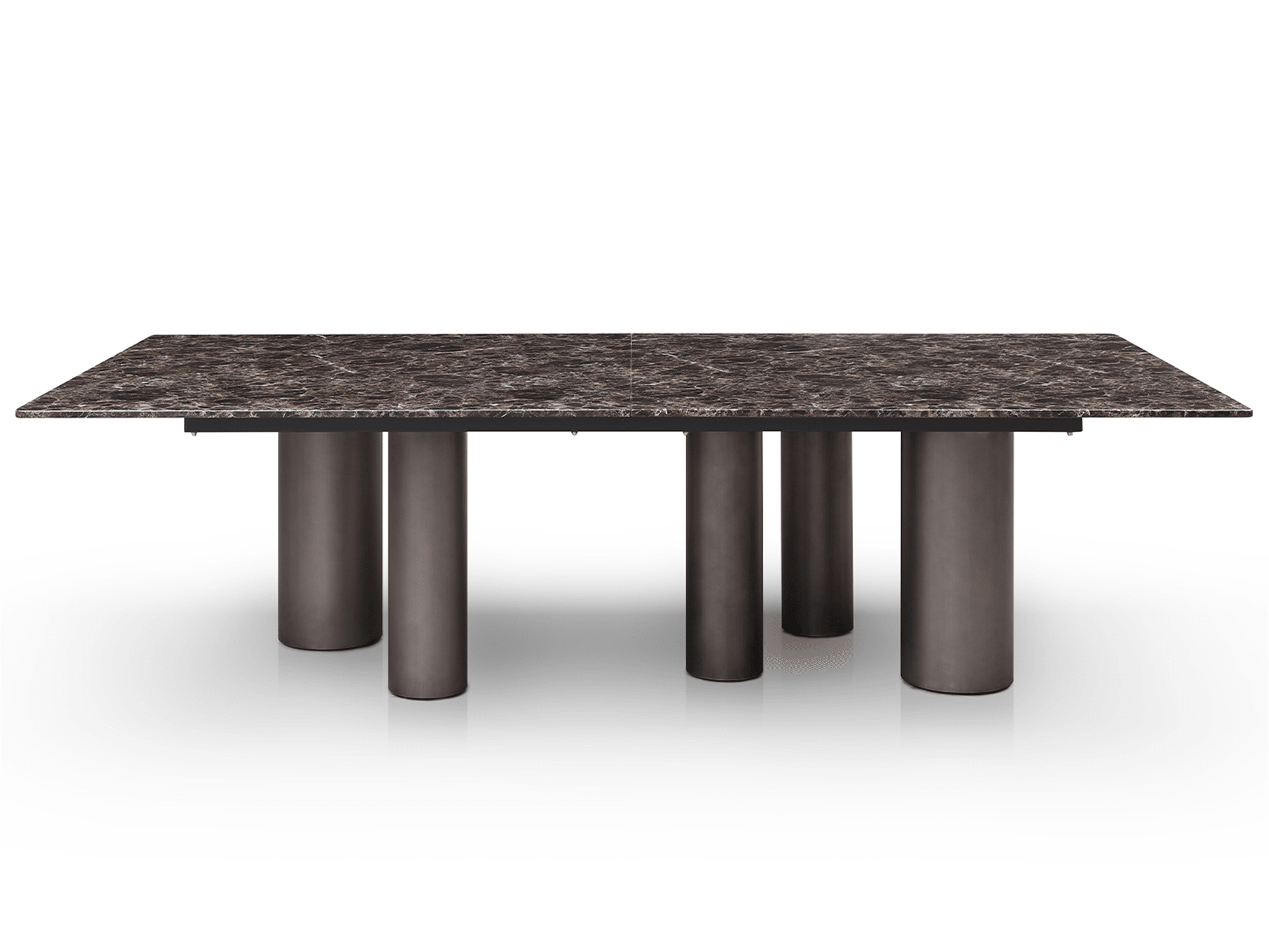 Hightower Dining Table Black Bronze - Euro Living Furniture
